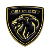 Peugeot Lion Head Logo Metal Car Rear Sticker Decal Auto Body Emblem Badge