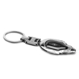 Lincoln Skull Metal Car Keychain Key Holder