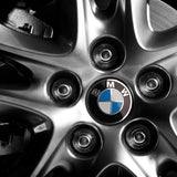 4PCS 56mm 60mm 68mm BMW Logo X1 X3 X5 X6 1 2 5 7 Series Car Center Wheel Cover Hub Decal Badge
