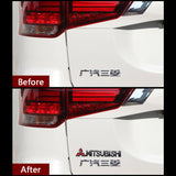 Mitsubishi Ralliart Metal Car Rear Sticker Decal Emblem Badge