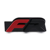 SEAT FR Logo Metal Car Front Hood Grille Emblem Bagde Rear Sticker Decal