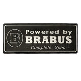 Mercedes Benz AMG Brabus Carlsson Lorinser MAYBACH Logo Aluminum Alloy Car Body Sticker Nameplate Rear Emblem Badge Decal