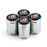 4pcs Buick Logo Car Tire Valve Caps