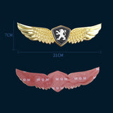 Peugeot Metal Wings Car Front Sticker Emblem Badge Decal