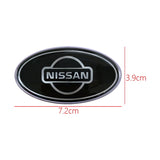 Nissan Nismo Elliptical Metal Car Window Sticker Emblem Badge Decal