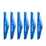 6pcs Ford TPU Car Door Anti-collision Protective Stickers Bumper Strip Decal