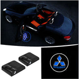 2pcs Mitsubishi Wireless Car Welcome Door Laser Projection LED Light