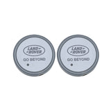 2pcs Land Rover Logo Car Water Coasters 7-color LED Light Cup Mat Holder