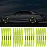 20pcs/set Volvo Car Wheel Rim Warning Reflective Emblem Stickers