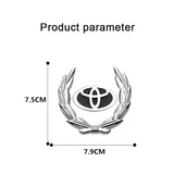 Toyota Metal Car Rear Sticker Auto Window Emblem Badge Decal