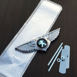 Peugeot Angle Wings Metal Car Front Center Sticker Grille Emblem