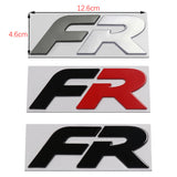 SEAT FR Logo Metal Car Rear Emblem Bagde Sticker Decal