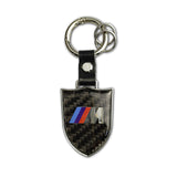 BMW M Power Carbon Fiber Car Keychain Pendant