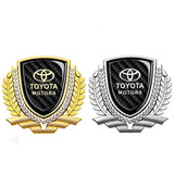 Toyota Metal Diamond Car Rear Sticker Auto Window Emblem Badge Decal