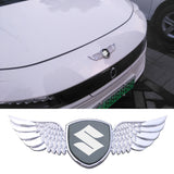 Suzuki Logo Metal Wings Car Front Hood Bonnet Center Sticker Emblem