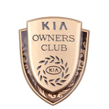 KIA Metal Shield Car Rear Sticker Auto Window Emblem Badge Decal