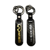 Infiniti Carbon Fiber Car Logo Keychain Keyring
