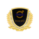 Volvo Metal Diamond Car Rear Sticker Trunk Emblem Badge Decal