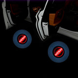 2pcs Nissan Wireless Car Welcome Door Laser Projection LED Light