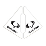 2PCS Ssang Yong Car Door Corner Edge Cover Anti-Scratch Protective Sticker