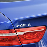 Jaguar XEL XFL XJL XE XF XJ ABS Car Rear Sticker Decal Emblem Badge
