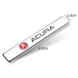 2pcs Acura Logo Car Fender Side Emblem Badge Sticker