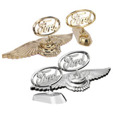 Ford Mustang Shelby Angle Wings Metal Car Front Hood Bonnet Sticker Emblem Badge
