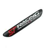 1PC Ford ST Racing Logo Metal Car Sticker Badge Decal