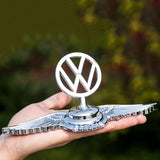 Volkswagen Angle Wings Metal Car Front Hood Bonnet Sticker Emblem Badge