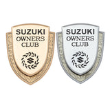 Suzuki Metal Shield Car Rear Sticker Auto Window Emblem Badge Decal