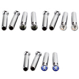 4pcs/set Peugeot Logo Car Door Bolt Lock Pins Gate Lock Screws