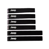 6PCS Jeep Car Door Handle Mirror Protective Anti-Collision Stickers