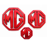 MG MG5 MG6 PRO ZS HS ABS Car Front Grille Head Emblem Rear Badge Steering Wheel Sticker Decal