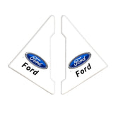 2PCS Ford Musatng Car Door Corner Edge Cover Anti-Scratch Protective Sticker