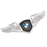 BMW Angle Wings Metal Car Front Hood Bonnet Sticker Emblem Badge