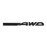 Subaru SYMMETRICAL AWD Logo Metal Letter Car Rear Sticker Decal Emblem Badge