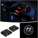 2pcs Hyundai Wireless Car Welcome Door Laser Projection LED Light