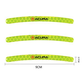 20pcs/set Acura Car Wheel Rim Warning Reflective Emblem Stickers