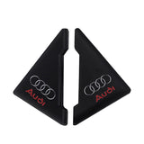 2PCS Audi Sline Car Door Corner Edge Cover Anti-Scratch Protective Sticker