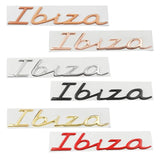 SEAT IBIZA Logo Metal Car Rear Sticker Decal Emblem Badge