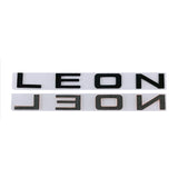 SEAT LEON Logo Metal Car Rear Sticker Decal Emblem Badge