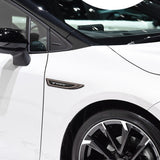 2pcs Buick Metal Car Side Fender Emblem Sticker Decal