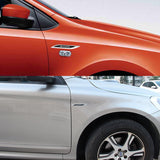 2pcs Hyundai Logo Metal Car Sider Fender Sticker Emblem Badge
