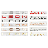 SEAT LEON Logo Metal Car Rear Sticker Decal Emblem Badge