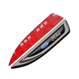 2pcs Ford Mustang Logo Metal Car Side Fender Emblem Sticker Decal