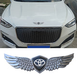 Toyota Metal Wings Car Front Sticker Emblem Badge Decal