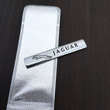 2pcs Jaguar Logo Car Fender Side Emblem Badge Sticker
