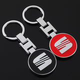SEAT Logo Metal Car Keychain Key Ring Holder Pendant
