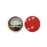 2.8cm Land Rover Discovery Range Rover Metal Car One-click Start Button Sticker Decal