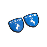 2pcs Volvo Moose Deer Logo Metal Car Rear Sticker Decal Emblem Badge